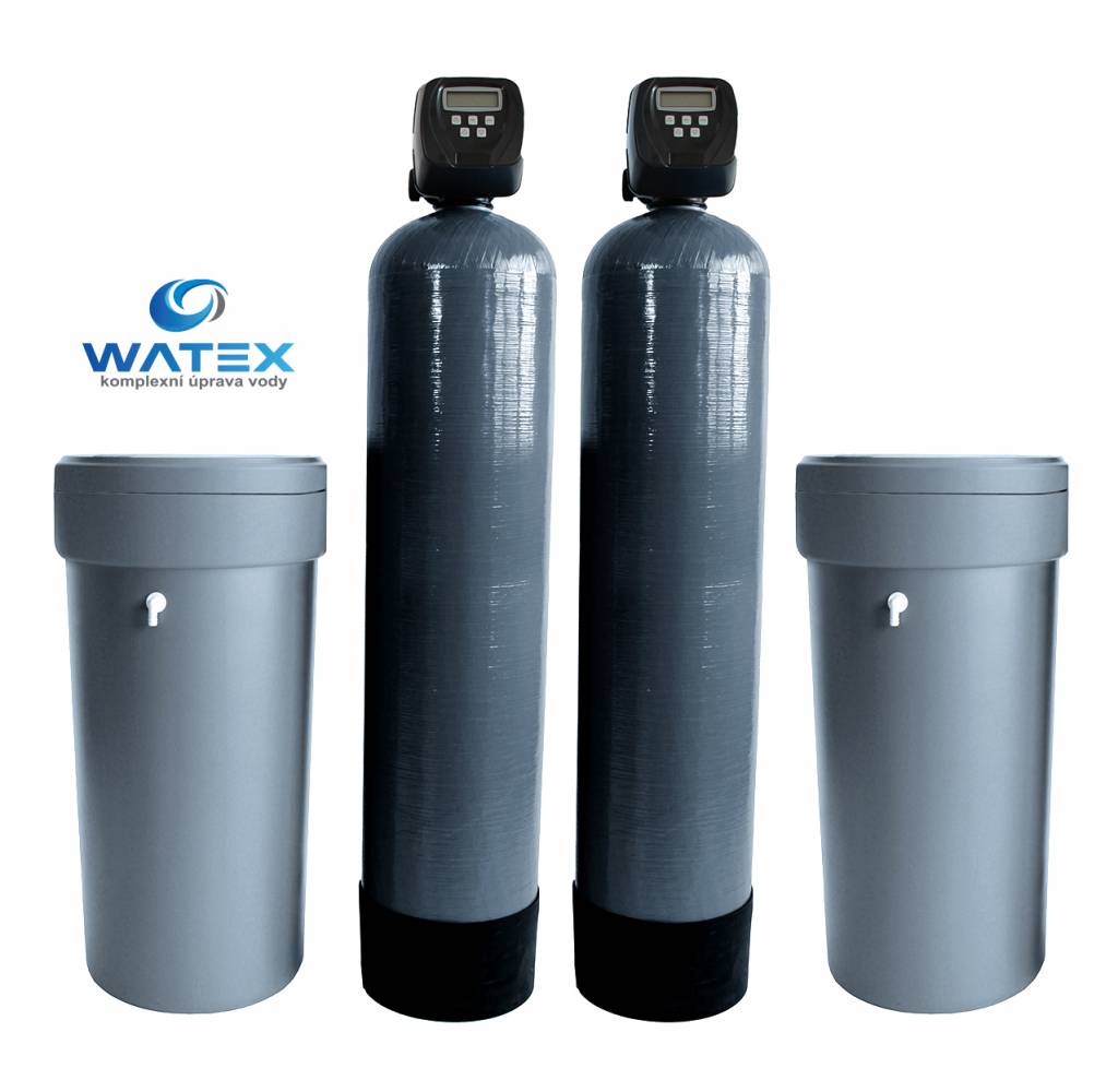 WATEX AL200 DUPLEX změkčovač vody pro bytový dům, průmysl, apod.