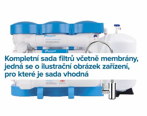 Sada náhradních filtrů pro Nanofiltr WATEX AquaCalcium